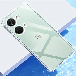 Casos de telefone para OnePlus Nord 3 5G Case Soft Transparente TPU Tampa traseira transparente para OnePlus Nord CE3 Lite N30 CE 3 2 Lite N300 N200