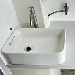 가정용 욕실 세라믹 와인 욕실 욕실 싱크대 발코니 창조적 인 왼쪽 오른쪽 배수구 구멍 디자인 조리대 분지