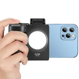 Stojaki UURIG Capgrip Capgrip Handheld Selfie Ręka Hand Grip Bluetooth Shutter dla iPhone'a 14 13 12 Samsung Huawei Xiaomi