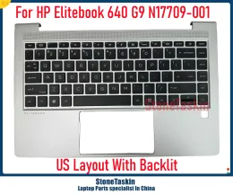 Клавиатуры Stonetaskin Original New для HP Elitebook 640 G9 14 дюймов ноутбука клавишная платформа с подсветкой KB N17709001 Ассамблельно