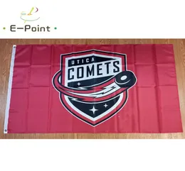 Ahl Utica Comets Flag 35ft 90cm150cmポリエステルバナーデコレーションフライングホームガーデンフェスティブギフト6870684