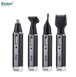 Kemei KM-6630 4in1 electric nose USB rechargeable razor razor mens facial care tools9442074