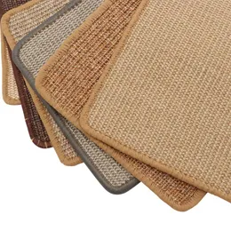 Natural Sisal 1PC Couch Möbel für kleine Katzen Schleifenkrallen Sisal Matte Haustierprodukte Katzenlieferungen Katzenkratzpolster