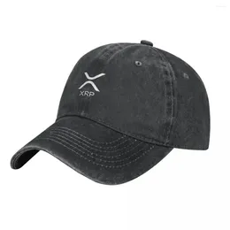 Capitões de bola XRP Cryptocurrency - Crypto Army Cowboy Hat em Hard Sun Streetwear