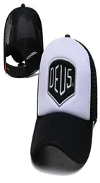 2021 Deus Ex Machina Baylands Trucker Snapback Caps Polos Siyah Motosikletler Örgü Beyzbol Şapkası Spor Ekim Ekim Cap Casquette8677586