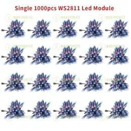 500-1000pcs 12mm WS2811 5V IC Modulo LED PIXEL LED PIXEL Full Color INGRESSO IP68 Impossibile Luce o kit pixel Digital LED Digital LED Digital LED