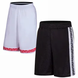 Шорты мужчины летние баскетбольные шорты мужская спортивная одежда двухсторонняя бегущая шорты дышащие тренировочные шорты плюс размер шорты L5xl