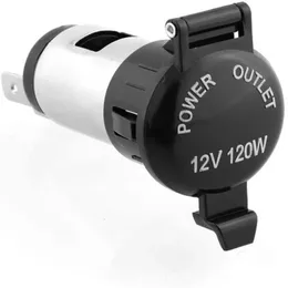 Ny 2024 12V vattentät bil Auto Motorcykel Cigarettändare Power Plug Socket för motorcyklar Båtar Mowers Tractors Cars Waterproof Power