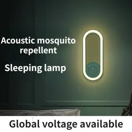 2024 Ultraschall Mücken Repeller LED Night Light Bugs Killers im Freien im Freien Electric Night Lamp Fly Trap Bugs erfassen Killer für 1.