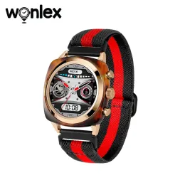 Watches Wonlex DW24 Women Fashion Smartwatch Unique Lady Watch Trendy Armband Men Sports Watch Bluetooth Call Pedometer Health Monitor