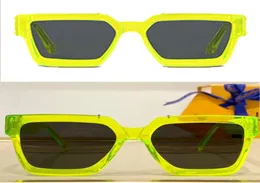 2022 Новый цвет Солнцезащитные очки миллионера 96006 Дизайнерские квадратные