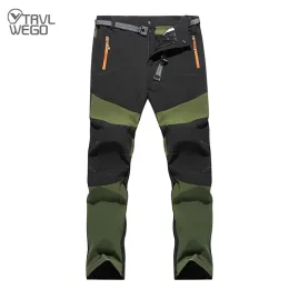 Pants TRVLWEGO Fishing Pants Hiking Outdoor Thin Quick Dry Men Summer Breathable Splash Proof Camping Trousers Trekking Hunting
