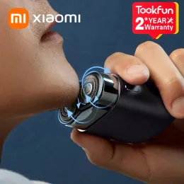 Shavers xiaomi mijia s600 rasolo elettrico portatile ipx7 uomini impermeabili a sprofondamento elettrico rasatura e rasatura a secco a rasatura a secco in lama di lama di barba in ceramica