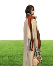 Шарфы Advanced Version Color Satching Scarf Corean Mohair Wool часто существует в одном и том же стиле, любители Bib Style6946446