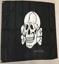 良いフラグTotenkopf fahne Fahne 3x5ft 100 Polyestercanvasヘッド、金属屋内または屋外の金属製のヘッド4086648