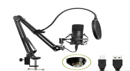 BM700 USB Microphone Kit 192KHZ24BITプロフェッショナルポッドキャストコンデンサーマイク用カラオケYouTubeスタジオ録音Mikrofo5029664