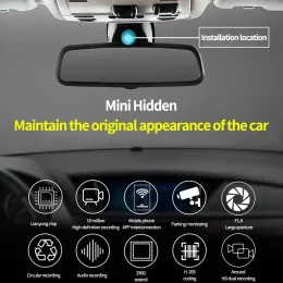För Toyota Corolla E210 2019 2020 2021 2022 DVR Dash Cam Plug and Play Driving Recorder Front och Bakre kameror Biltillbehör