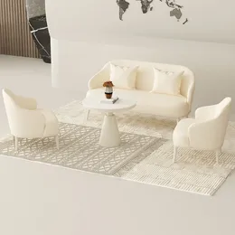 Entspannen Sie weißes einzelnes Sofa Wohnzimmer Individuelle moderne nordische Lounges Esszimmer Stuhl Erwachsene Sedie Cucina Hausmöbel MQ50CY