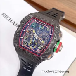 Автоматический хронограф Richardmills Sports Watch Mens Collection. Начаты на костюме Mens Swiss Luxury Watches Richardmills Mechanical Watch Chronograph E RM650 GSND