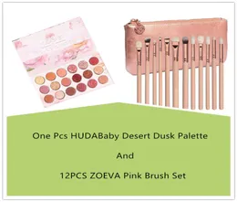 Huda baby den nya nakna ögonskugga paletten blandbar rosguld texturerade skuggor neutraler rökiga multi reflekterande med professionell 7755344