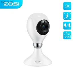 IP-камеры Zosi C611 3MP Wi-Fi IP-камера Внутренняя AI Detection Двухстороннее аудио ночное видение удаленного доступа воспроизведение беспроводное монитор PET Monitorc240412