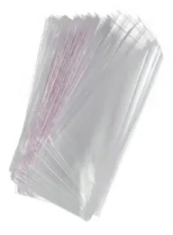 100pcs 8x12cm 35x50 cm Beutel transparent selbst adhäsiv wiederverschließbare klare Cellophan -Poly -Taschen Opp -Verpackungsbeutel Schmucktuch91747791879210