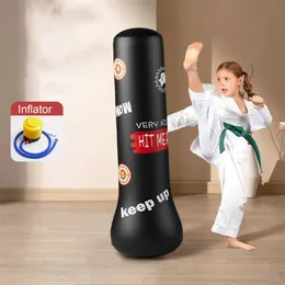 Inflatable Boxing Bag Upright Punching Bag For Kids Durable Vinyl