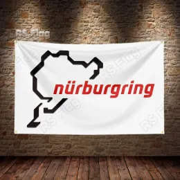 3x5 stóp flag Nurburgring Flagi z poliestrowych flagi samochodów do wystroju