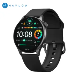 Uhren Haylou Solar Plus Smart Watch 1.43 "Amoled Display Bluetooth Telefonanruf SmartWatch Health Monitor IP68 Water of Sport Watch