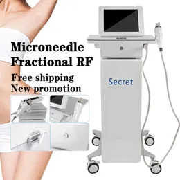 Schlankungsmaschine Lfbeauty Hautstraffung RF Mikronedle 64pin 25pin 10pin Nadel HF Fractional Microneedling -Maschinen für die Hauthebung