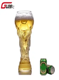 Kreative Fußball -Tassen Bar Glass 450 ml Weingläser Whisky Bier Bier Goblet Juice Cup High Borosilicate Glass Cup LJ2008215197601