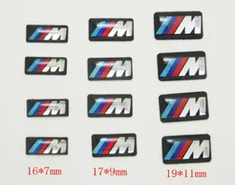 100PCS TEC Sport Wheel Badge 3D Emblem Sticker Logo Logo for BMW M Series M1 M3 M5 M6 X1 X3 X5 X6 E34 E36 E6 CAR Loting Sticker8356390