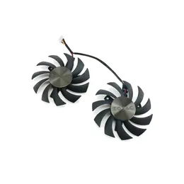 NOVO 75mm 4pin PLD08010S12HH DC 12V 0,35A GTX1060 GPU FAN PARA ZOTAC GTX 950 960 1060 FAM