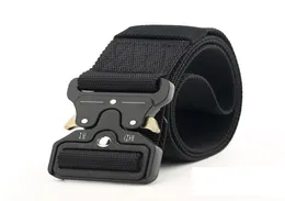 2019 Tactical Belt,1.77'' width Style Webbing Riggers Web Belt Heavy-Duty Quick-Release Metal bigger Buckle free shipping7298559