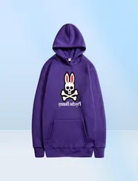 Fashion Falwinter Dicke Fleece Womens Hoodie Männlich Casuapsycho Bunny Hoodies Sweatshirts Herren Designer Kleidung Sportswear Tops Jacke S-XXXL3404866