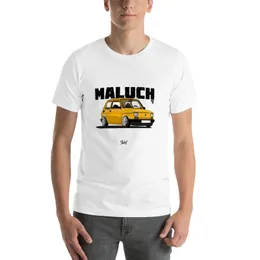 New Fiat 126 Maluch T-Shirt Tops Tops Custom T Shirts Design الخاص بك Tops Tops Plain White T Shirts Men