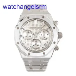 AP Crystal Wrist Saat Royal Oak Serisi 50. Yıldönümü Baskı 26240st.OO.1320ST.03 Otomatik Makine 41mm