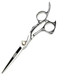 Hair Scissors Cledser Professional 60 55 7 polegadas 440c Japão Aço esquerdo Dinplinning Tesoura Cutting Shears2768979