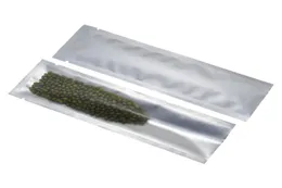 5518 cm matowe metalowe torby pakietowe ogrzewane woreczki Północne plastikowe folia aluminiowe Otwórz TOP TOPS 100PCS3039600