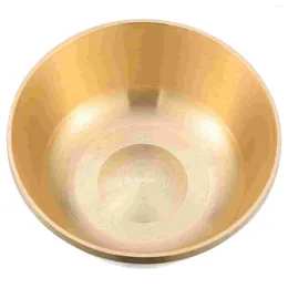 Vasen Tibetaner Kupfer Wasser anbieten Schüssel Kälte Chalice Cup heilige Messinghalter Wohnkultur für Altar -Verwendung Rituale