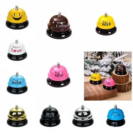 Praktisk restaurang Timer Hotel Counter Desk Bell Ring Bar Service Call Bell Home Decorations for Home Bar