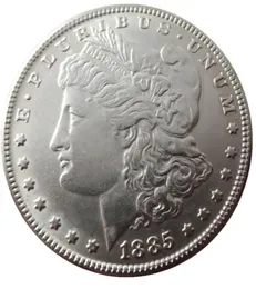 90 Silver US Morgan Dollar 1885PSOCC NEWOLD COLOR CRAJNY Kopia monetę mosiężne ozdoby domowe Akcesoria 8397539