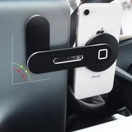 Magnetic Car Phone Holder Navigation Sticker Stand for IPhone 12 13 Pro Max Metal Magnet GPS Accessories for Tesla Model 3 Y