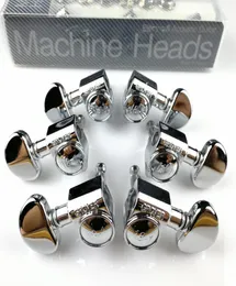 3R3L Grover Electric Guitar Machine Heads Tuners Nickel Tuning Pegs9030874