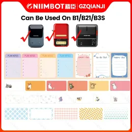 Stampanti Etichetta termica Stampante adesiva adesive carta per carta impermeabile etichette colorate per esterni papel per niimbot b21 b1 b3s etichetta produttore