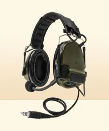 Kopfhörer Ohrhörer Tac-Hsky Comtac abtrennbare Stirnband Silikon Ohrschernungen Rauschreduktion Taktische Kopfhörer COMTAC III 2211019901398