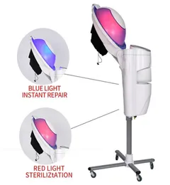 전문 살롱 헤어 증기기 기계 7 조명 염색을위한 기능 퍼밍 오일 처리 색상 프로세서 셀러 레이터 이발기 사용 8821888