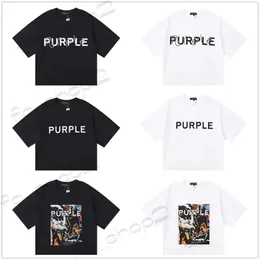 Camisa roxa de camisa roxa camisa tshirts camisa masculina camiseta nova roupa de estilo homem designer gráfico tee roxo magliette streetwear 784