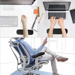 1 Stück Komfort Memory Foam Armlehnenpolster für Office Stuhl Gaming Chair Armruhe für Ellbogen Ergonomische Armlehnenpolster JAF020