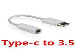 Tipo-C a 3 5mm Aux o Jack fone de fone de ouvido Cabo de adaptador para 3 5mm Adaptador de fone de ouvido para Samsung Note8 S8 Edge Huawei255E5368190